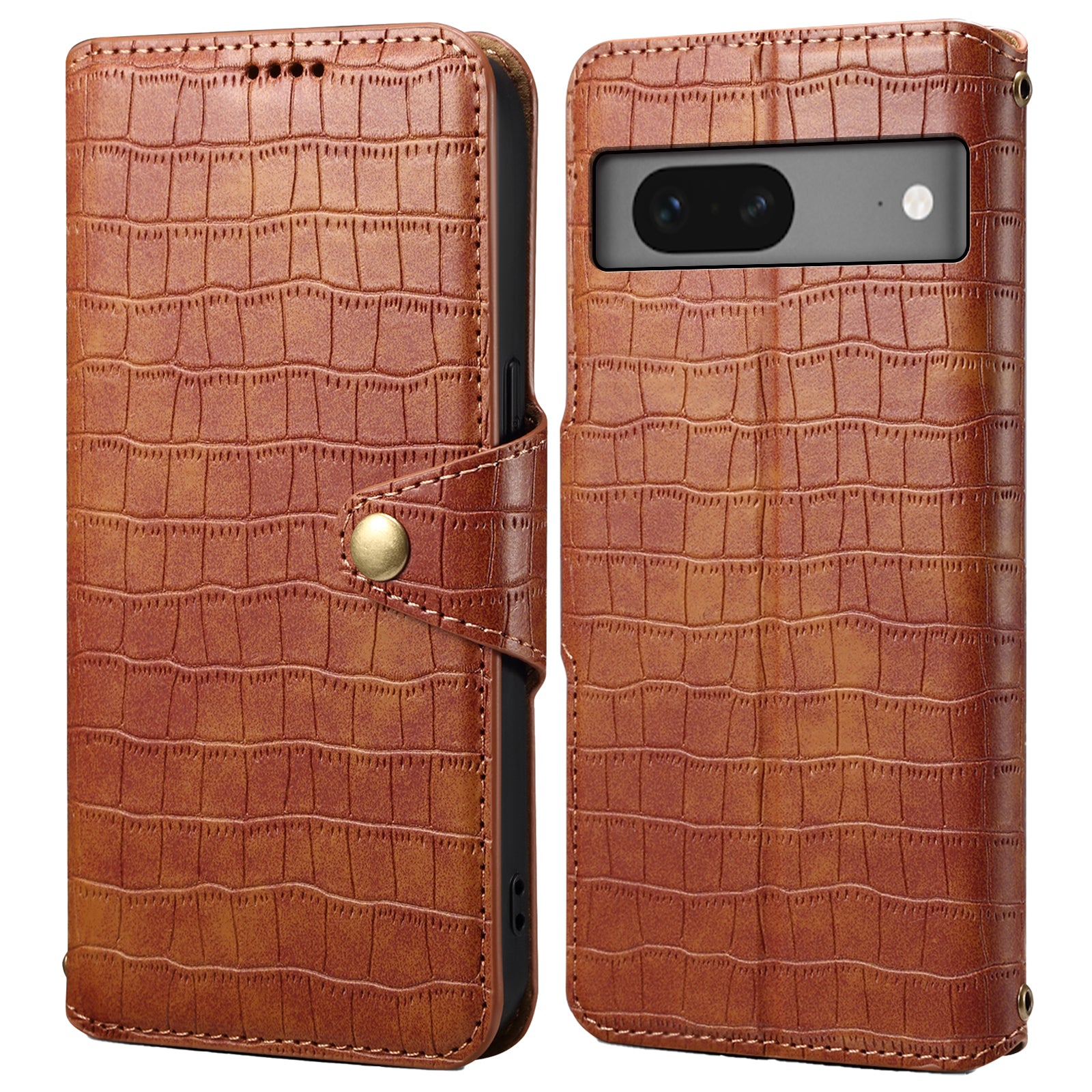 For Google Pixel 7 5G Leather Flip Case Crocodile Texture Wallet Phone Cover For Google Pixel 7 5G Leather Flip Case Crocodile Texture Wallet Phone Cover